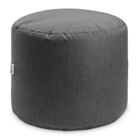 Jaxx Spring Indoor / Outdoor Bean Bag Pouf Ottoman (Color: Sunbrella Slate)