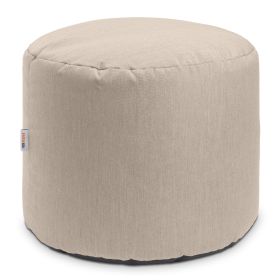 Jaxx Spring Indoor / Outdoor Bean Bag Pouf Ottoman (Color: Sunbrella Flax)