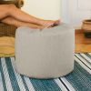 Jaxx Spring Indoor / Outdoor Bean Bag Pouf Ottoman