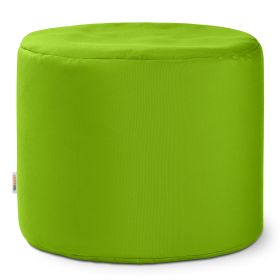 Jaxx Spring Indoor / Outdoor Bean Bag Pouf Ottoman (Color: Lime)