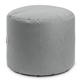 Jaxx Spring Indoor / Outdoor Bean Bag Pouf Ottoman (Color: Sunbrella Granite)