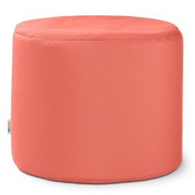 Jaxx Spring Indoor / Outdoor Bean Bag Pouf Ottoman (Color: Flamingo)