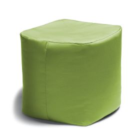 Jaxx Luckie Outdoor Patio Bean Bag Ottoman (Color: Lime)