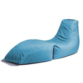 Jaxx Prado Outdoor Chaise Lounge (Color: Light Blue)