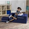 Jaxx Zipline Modular Kids Loveseat & Ottomans