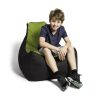 Jaxx Pixel Gamer Bean Bag Chair, Premium Vinyl / Dark Denim