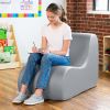 Jaxx Midtown Large Classroom Soft Foam Chair - Premium Vinyl Cover