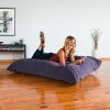 Jaxx 5.5 ft Pillow Saxx Bean Bag Pillow - Premium Chenille