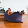 Jaxx 5.5 ft Pillow Saxx Bean Bag Pillow - Premium Chenille