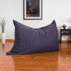 Jaxx 5.5 ft Pillow Saxx Bean Bag Pillow - Premium Chenille