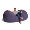 Jaxx 7 Foot Giant Bean Bag Sofa - Premium Chenille