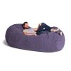 Jaxx 7 Foot Giant Bean Bag Sofa - Premium Chenille