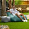 Coza Outdoor Chair - Large Bean Bag Lounge Chair for Poolside & Patio Lounging - Sunbrella