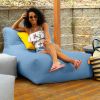 Coza Outdoor Sun Lounger - Luxurious Giant Outdoor Chaise - Sunbrella