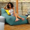 Coza Outdoor Sun Lounger - Luxurious Giant Outdoor Chaise - Sunbrella