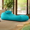 Arlo Outdoor Bean Bag Sun Lounger - Pool and Patio Chaise Bean Bag Lounger