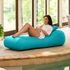 Arlo Outdoor Bean Bag Sun Lounger - Pool and Patio Chaise Bean Bag Lounger