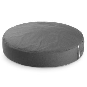 Coza Cocoon Sun Bed - Giant Outdoor Round Lounge for Resort Style & Beachfront Relaxation - Sunbrella (Color: Slate)