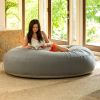 Coza Cocoon Sun Bed - Giant Outdoor Round Lounge for Resort Style & Beachfront Relaxation - Sunbrella