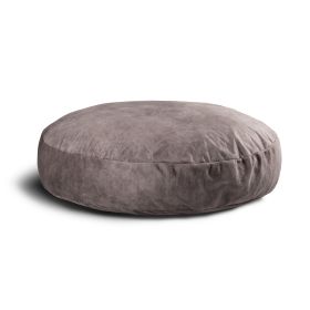 Jaxx 6 Foot Cocoon- Giant Bean Bag for Adults - Padded Microvelvet (Color: Pewter)