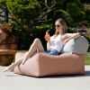 Jaxx Tybee Large Outdoor Lounge w/ Bolster - Sunbrella