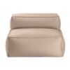 Baya Outdoor Center Seat - Luxurious Oversized European Style Outdoor Soft Seating, Sunbrella