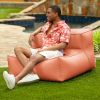 Baya Outdoor Center Seat - Luxurious Oversized European Style Outdoor Soft Seating, Sunbrella