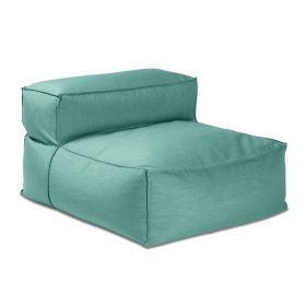 Baya Outdoor Center Seat - Luxurious Oversized European Style Outdoor Soft Seating, Sunbrella (Color: Breeze)