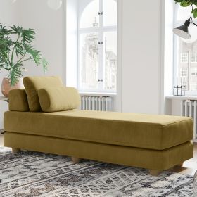 Jaxx Balshan Chaise Lounge Daybed (Color: Camel)