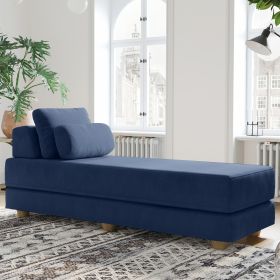 Jaxx Balshan Chaise Lounge Daybed (Color: Indigo)