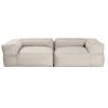 Baya Outdoor Modular Loveseat - Luxurious Soft Seating for Poolside or Hospitality