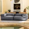 Baya Outdoor Modular Loveseat - Luxurious Soft Seating for Poolside or Hospitality