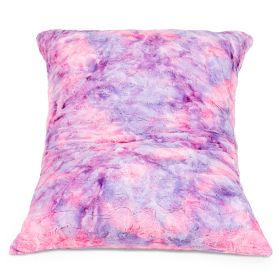 Jaxx Saxx 3.5 Foot Giant Décor Floor Pillow - Faux Fur (Color: Unicorn Pink)