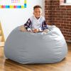 Jaxx Gumdrop Commercial Grade Bean Bag for Educational Environments, Large Size - Premium Vinyl