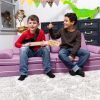 Playscape Deluxe Plush Velvet Kids 6 Piece Modular Couch / Playset