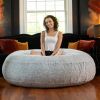 Jaxx 6 Foot Cocoon - Large Bean Bag Chair for Adults, Mondo Fur