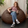 Atrium Collection Pazi Pod - Designer Foam Bean Bag Chair for Home Theaters, Offices, Schools, Reception & Waiting Rooms - Faux Leather