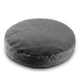 Jaxx Robbi Round Pet Bed, Medium (Color: Grey & Charcoal)