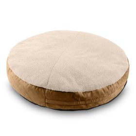 Jaxx Robbi Round Pet Bed, Large (Color: Cloud & Beige)