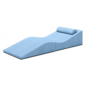 Clermont Sun Lounger - Sunbrella (Color: Ocean Blue)