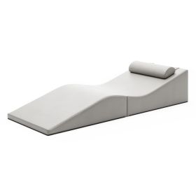 Clermont Sun Lounger - Sunbrella (Color: Mineral Gray)