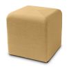 Jaxx Monroe Square Foam Ottoman with Stain Resistant Performance Fabric, Small (18 x 18)