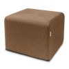 Jaxx Monroe Square Foam Ottoman with Stain Resistant Performance Fabric, Large (24 x 24 x 18)