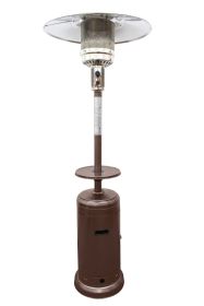 AZ Patio Heaters Outdoor Patio Heater in Hammered Bronze (Option: Metal, Color: Hammered Bronze)