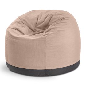 Jaxx Palmetto Large Round Outdoor Bean Bag Club Chair - Sunbrella (Color: Cancun)