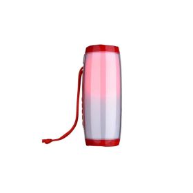 Rainbow LED Bluetooth Speakers In Vibrant Colors (Color: Red)