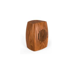 Woodchuck Retro Bluetooth Speaker (Color: MAHOGANY BROWN)