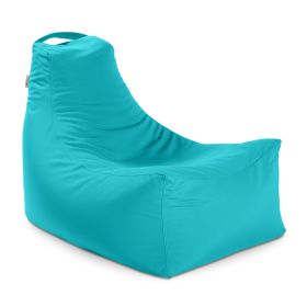 Jaxx Juniper Outdoor Bean Bag Patio Chair & Poolside Lounge (Color: Cancun Blue)