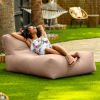 Coza Outdoor Sun Lounger - Luxurious Giant Outdoor Chaise - Sunbrella