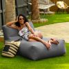 Coza Outdoor Sun Lounger - Luxurious Giant Outdoor Chaise - Sunbrella